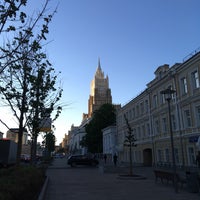 Photo taken at Смоленский бульвар by Mr. Paul Nemo on 5/21/2018