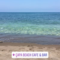 7/24/2017 tarihinde Meriç K.ziyaretçi tarafından Çapa Beach &amp;amp; Cafe'de çekilen fotoğraf