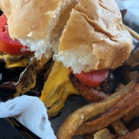 Photo taken at Gabby&amp;#39;s Burgers &amp;amp; Fries by Kimmie M. on 7/28/2018