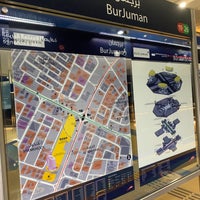 Photo taken at Burjuman Metro Station by Ron R. on 11/21/2020