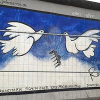 Photo taken at Berlin Peace Wall by Yesim B. on 1/2/2016