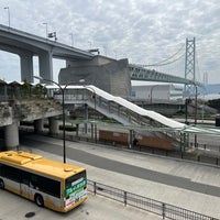 Photo taken at Akashi Kaikyo Bridge by T.Usuki on 4/7/2024