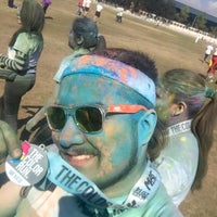 Photo taken at Carrera The Color Run by Manuel M. on 12/16/2014