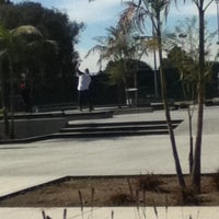 Photo taken at Westchester Skatepark / The Berrics by Ana W. on 2/21/2012