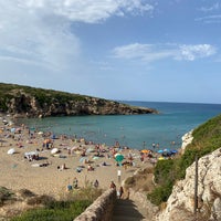 Photo taken at Spiaggia di Calamosche by Martina C. on 8/4/2020