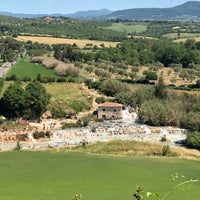 Photo taken at Cascate del Mulino (o del Gorello) by Reni on 6/4/2021