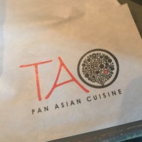 Photo taken at Tao - Pan Asian Cuisine by John R. on 12/7/2017