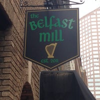 Снимок сделан в Belfast Mill Irish Pub пользователем Chris W. 7/27/2013