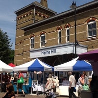Photo taken at Herne Hill Market by Andy B. on 7/14/2013
