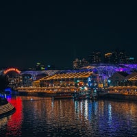 Photo taken at Clarke Quay by Marina C. on 12/17/2023