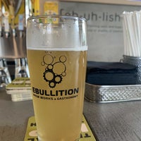 Photo taken at Ebullition Brew Works and Gastronomy by Greg F. on 7/24/2022