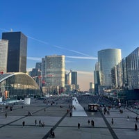 Photo taken at Parvis de la Défense by Alexander B. on 1/16/2022