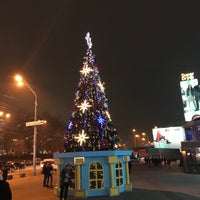 Photo taken at Lybidska Square by Lorian F. on 12/13/2019