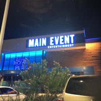 Photo taken at Main Event Humble by Gary D. on 7/28/2018
