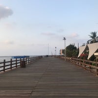 Photo taken at Ancol Beach by Amy C. on 9/16/2019