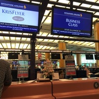 Photo taken at Singapore Airlines(SQ) Check-In Counter by Amy C. on 5/12/2019