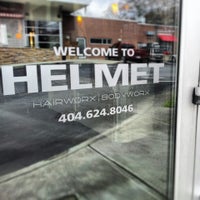 Photo taken at Helmet Hairworx by Justin D. on 4/2/2013
