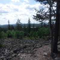 Photo taken at Ylläksen maisematien näköalapaikka by Henna J. on 6/7/2013