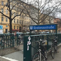 Photo taken at U Gneisenaustraße by Patricia R. on 3/23/2016