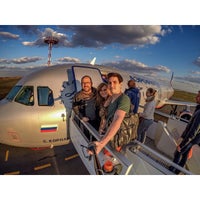 Photo taken at Медиа-холл аэропорт Астрахань by Pasha K. on 4/23/2015