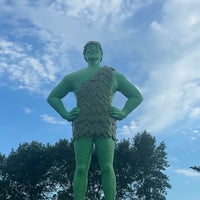 Photo taken at Jolly Green Giant Statue by Mitchell K. on 6/29/2022