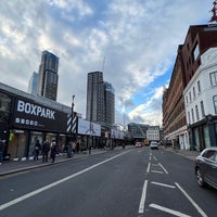 Photo taken at BOXPARK Shoreditch by Sul6an B. on 12/21/2022
