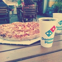 Photo taken at Domino&amp;#39;s Pizza by Şafak G. on 4/14/2014