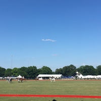 Photo taken at The Houston Polo Club by Jay J. on 5/6/2018