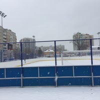 Photo taken at Стадион школы №48 by Irina I. on 12/2/2016
