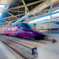 Photo taken at Valencia Joaquín Sorolla Railway Station- AVE by Eng.Muhannad on 10/30/2023