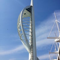 Photo taken at Spinnaker Tower by Mark S. on 4/25/2013