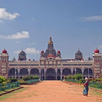 Photo taken at Mysore Palace by Nur A. on 5/21/2013