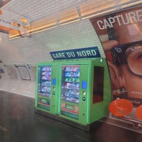 Photo taken at Métro Gare du Nord [4,5] by GARYSTAR77 🚅🇫🇷 on 10/6/2022