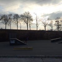 Photo taken at Скейт-парк Uptown by Alex on 11/16/2014