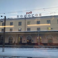 Photo taken at Bologoe Railway Station by Yaroslava K. on 2/3/2022