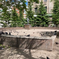 Photo taken at Памятник В.И. Сурикову by Yaroslava K. on 6/14/2021