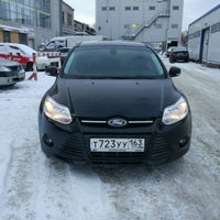Photo taken at Автомир, официальный сервис Ford by Mikhail G. on 1/4/2017