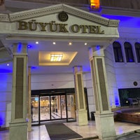 Photo taken at Büyük Otel by Cin Ali A. on 1/29/2020