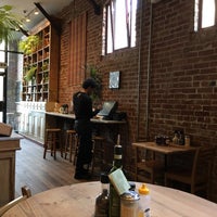 Photo taken at Le Pain Quotidien by Myra K. on 1/15/2018