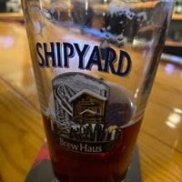 Photo taken at Shipyard Brew Haus by Andre E. on 12/25/2019