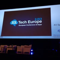 Photo taken at HR Tech Europe by Jacco V. on 10/25/2013