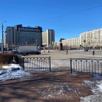 Photo taken at Прибалтийская площадь by Ден Н. on 3/23/2021