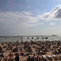 Photo taken at Florya Güneş Plajı by Layan on 8/23/2022