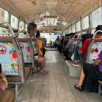 Photo taken at ป้ายรถเมล์ ตรงข้ามวัดหลักสี่ by Araya A. on 7/4/2020