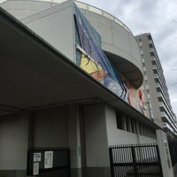 Photo taken at 池尻小学校第二体育館 by syü ☆. on 4/7/2017