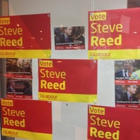 Photo taken at Croydon North Labour Campaign Office by Luke P. on 11/27/2012