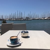 Photo taken at Cappuccino Paseo Maritimo by Jim B. on 5/24/2017