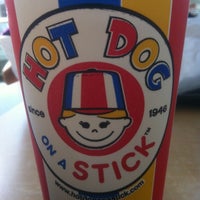 Photo taken at Hot Dog on a Stick by Vaishali P. on 6/4/2012