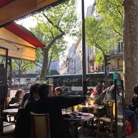 Photo taken at Bistro La Fontaine Saint-Michel by Erin H. on 4/14/2017