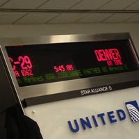 Photo taken at United Airlines Ticket Counter by James J. on 12/7/2013